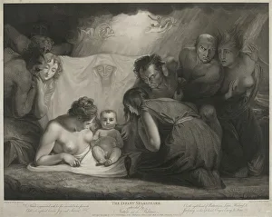 Alderman Boydell Prints: The Infant Shakespeare Attended by Nature and the Passions