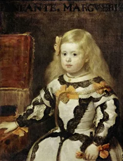 Infanta Margarita Teresa (1651-1673). Artist: Velazquez, Diego (1599-1660)