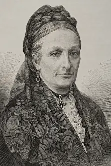 Infanta Maria Luisa Fernanda of Spain (1832-1897), Infanta of Spain, Duchess of Montpensier, 1878. Creator: Unknown