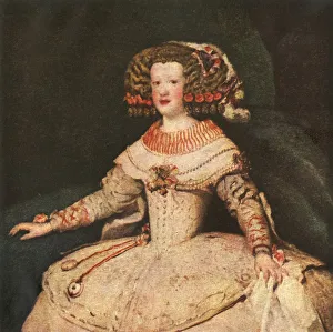 Diego Velazquez Gallery: The Infanta Maria Teresa, c1653, (1938). Artist: Diego Velasquez