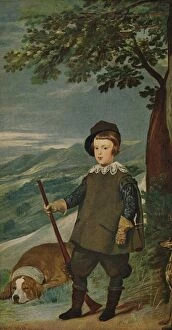 Asturias Collection: Infante Don Baltasar Carlos, (Prince Balthasar Charles as a Hunter), 1635-1636, (c1934)
