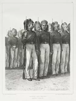 Auguste Raffet Collection: Infanterie Turque, Chasseurs, 1837. Creator: Auguste Raffet (French, 1804-1860)