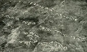 Advance Gallery: A Infantry Attack Across No Mans Land, (1919). Creator: Unknown