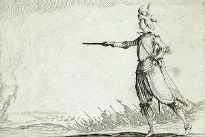 Infantry Officer, 1617. Creator: Jacques Callot