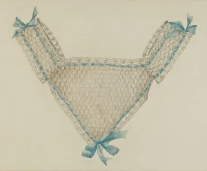 Infant's Bib, 1935/1942. Creator: Virginia Berge
