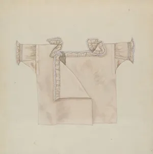Childrens Wear Gallery: Infants Shirt, c. 1937. Creator: Mary E Humes