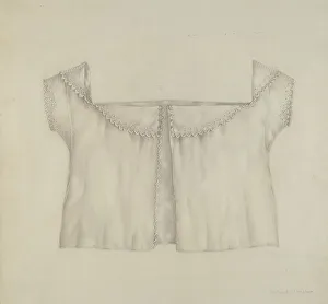 Infant's Shirt, c. 1937. Creator: Richard Whitaker