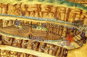 Inferno. (Abyss of Hell). Illustration to the Divine Comedy by Dante Alighieri (Detail), 1480-1490