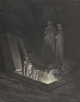 Inferno. Illustration to the Divine Comedy by Dante Alighieri Inferno. Illustration to the Divine Comedy by Dante Alighieri