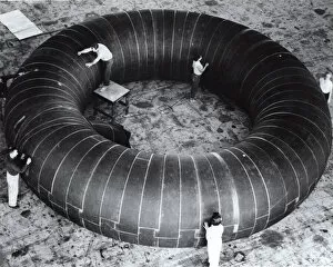 Boffins Gallery: Inflatable Station Concept, 1961. Creator: NASA