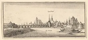 Bavaria Gallery: Ingolstadt, 1665. Creator: Wenceslaus Hollar