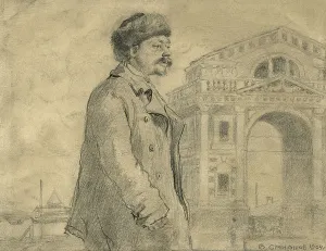Tradesman Prints: Inhabitant of Irkutsk Joiner, 1904. Creator: Boris Vasilievich Smirnov