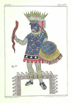 Inhabitant of New Spain, 1867. Creator: Unknown