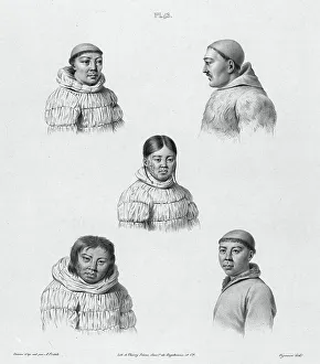 Pierre Roch Vigneron Prints: Inhabitants of the Country of the Chukchis