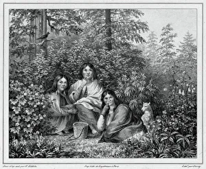 Undergrowth Prints: Inhabitants of the island of Sitka (northwest coast of America)
