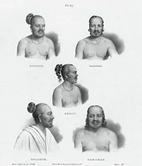 Pierre Roch Vigneron Prints: Inhabitants of the lower Caroline Islands