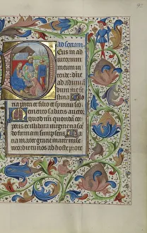 Magi Prints: Initial D: The Adoration of the Magi; Book of Hours