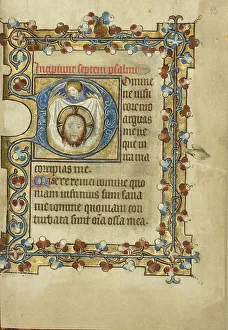 Relic Prints: Initial D: An Angel Holding Up the Sudarium; Book of Hours