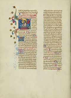 Boiling Prints: Initial I: Saint John the Evangelist in a Vat of Boiling Oil; Missal