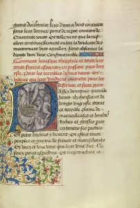 Relic Prints: Initial P: The Ship of Bishop Theophilus Sailing Near an Island Inhabited by Wild