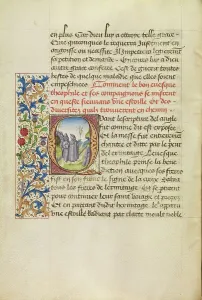 Anthony The Great Prints: Initial Q: Bishop Theophilus Beholding the Stars which Will Lead Him to the Tomb