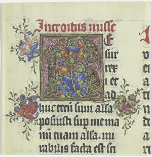 Details Prints: Initial R, c1480-1500. Creator: Unknown