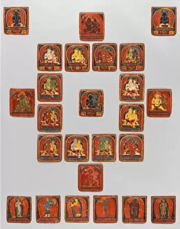 Initiation Cards (Tsakalis), early 15th century. Creator: Unknown