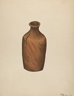 Ink Bottle Prints: Ink Bottle, 1940. Creator: Marie Lutrell