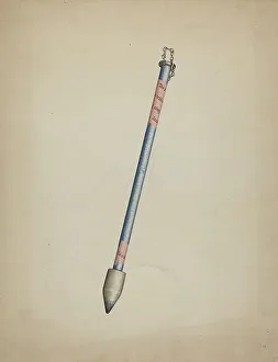 Marking Prints: Ink Marking Pen, c. 1940. Creator: Edward Bashaw