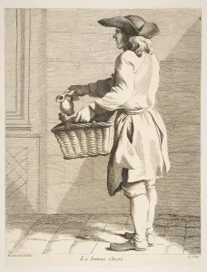 Anne Claude Philippe De Caylus Gallery: Ink Seller, 1746. Creator: Caylus, Anne-Claude-Philippe de