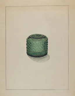 Amantea Nicholas Gallery: Inkwell, c. 1936. Creator: Nicholas Amantea