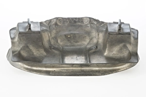 Pewter Prints: Inkwell, c1890-1910. Creator: JP Kayser Sohn