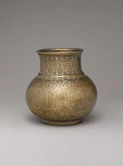 Cast Gallery: Inlaid Ewer, Iran, late 15th- first quarter 16th century. Creator: Unknown