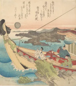 Kyosai Prints: Inland Sea near Tosa, ca. 1820. Creator: Totoya Hokkei