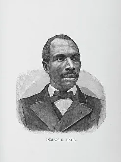 G M Rewell Company Prints: Inman E. Page, 1887. Creator: Unknown