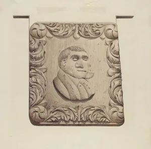 Inn Sign, c. 1938. Creator: Robert Pohle