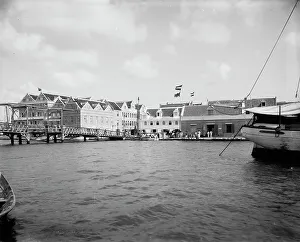 Dutch Empire Prints: Across the inner bay [Sint Anna Bay]