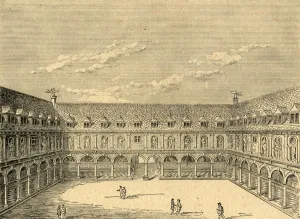 Inner Court of the First Royal Exchange, (1897). Creator: Unknown