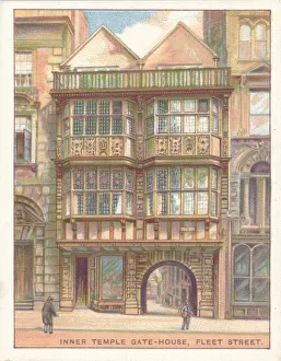 Inner Temple Prints: Inner Temple Gate-House, Fleet Street, 1929