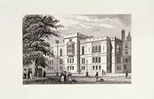 Hinchcliff Prints: Inner Temple, London, 1829. Artist: J Hinchcliff