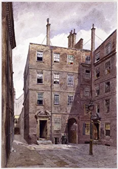 Inner Temple Prints: Inner Temple, London, 1879. Artist: John Crowther