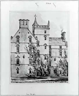 Innes House, Elgin, 1849. Creator: Robert William Billings