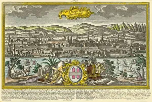 Tyrol Gallery: Innsbruck, c1740. Creator: Johann Georg Ringlin