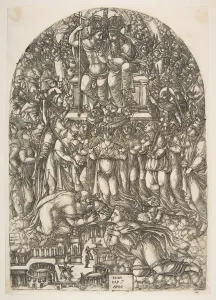 Jean Duvet Prints: An innumerable Multitude which Stands before the Throne, from the Apocalypse. n. d