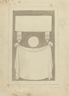 John Flaxman Ii Prints: Three Inscription Fields. Creator: John Flaxman