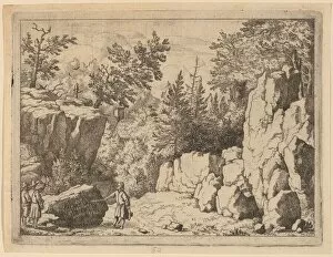 Allart Van Everdingen Gallery: The Inscription on the Rock, probably c. 1645 / 1656. Creator: Allart van Everdingen