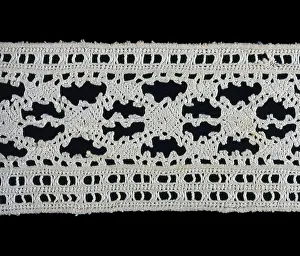 Linen Plain Weave Prints: Insertion, Italy, 1550 / 1600. Creator: Unknown