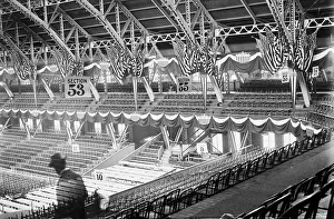 Empty Prints: Inside empty Coliseum, Chicago, 1912. Creator: Bain News Service