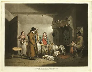 George Morland Prints: Inside of a Country Alehouse, published March 1, 1797. Creator: William Ward