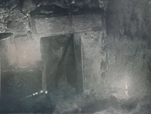 Blubber Prints: Inside Door of Igloo by Light of Blubber Lamps, c1911, (1913). Artist: G Murray Levick